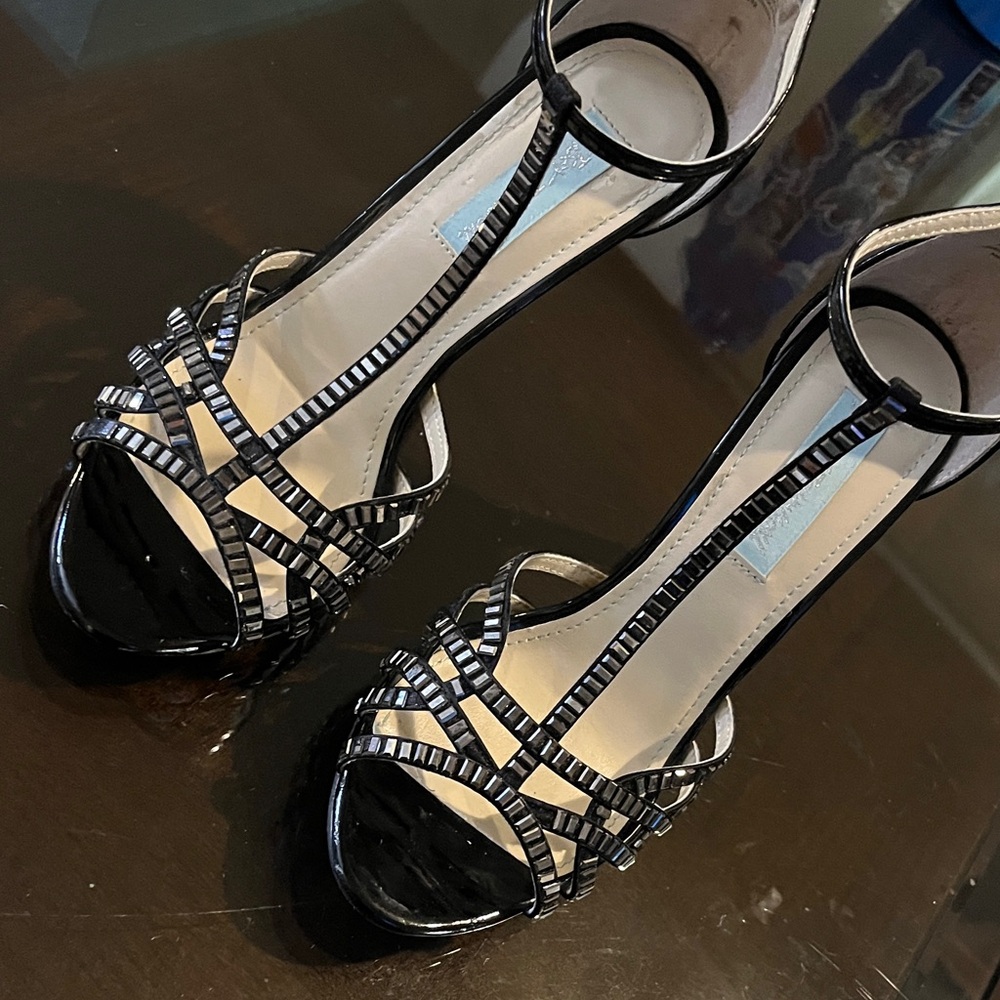 Betsy Johnson T-strap Heels.